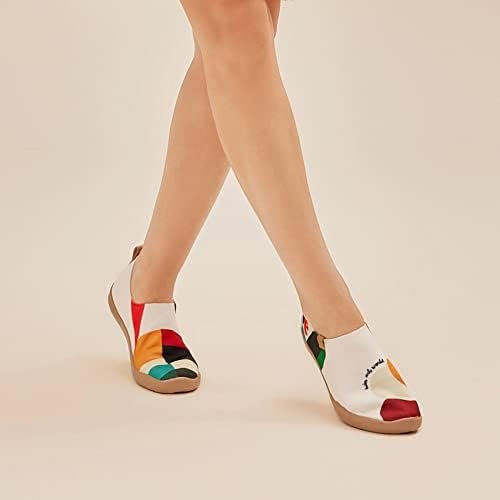 UIN Vrouwen Art Travel Schoenen Slip On Casual Loafers Lichtgewicht Comfort Mode Sneaker Toledo Ⅰ Kleur & Geometrie 15 - Image 3