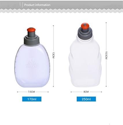 AONIJIE 2 stuks 250 ml/350 ml/450 ml/500 ml/600 ml opvouwbare BPA-vrije TPU drinkflessen sportfles (170ml-2pcs-Harde Ketel) - Image 2