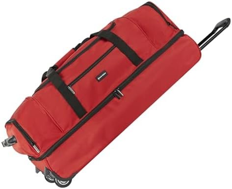 New Rebels Woodville Alexis Duffel Rood 96L Reistas Trolley Sporttas