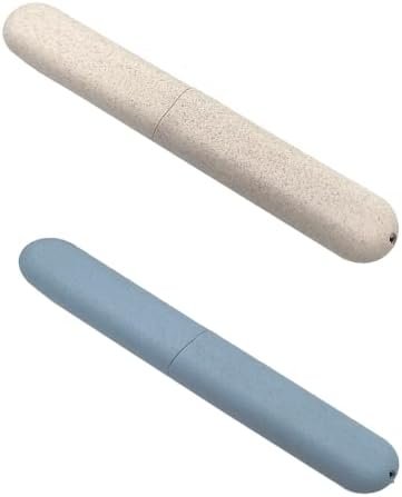 Tandenborstelhoes, 2 Stuks Tandenborstelhouder, Tandenborstelkoffer, Tandenborstelkoker, Draagbare Plastic Tandenborstelkoffer, voor Reizen, Familie
