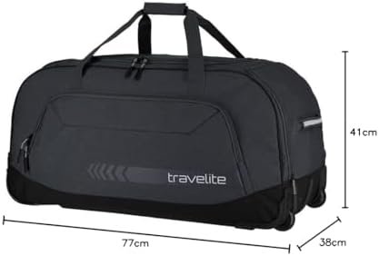Bagage serie KICK OFF: praktische reistas met wieltjes voor vakantie en sport, trolley reistas - Image 7