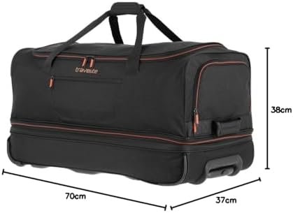 Travelite Basics Reistas reistas met wielen, 70 cm, 98 liter, zwart - Image 9