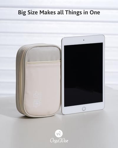 OrgaWise Kabeltas Organizer Reizen Klein Draagbaar,Kabeltas Elektronica,Kabeltas Voor Reisaccessoires Van Mobiele Telefoon Oplaadkabel Powerbank - Image 2
