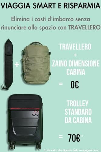 TRAVELLERO Vulbaar Reiskussen met Kleding | Reiskussen Tas | Reiskussen, Handige Reisaccessoires, Vliegtuigkussen, Accessoires voor Reizen per Vliegtuig, Reisnek Kussen - Image 6