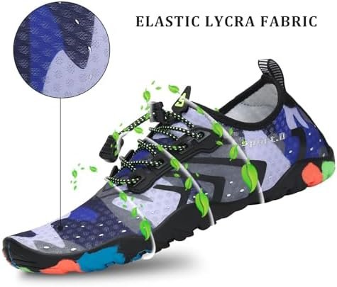 SAGUARO Waterschoenen voor kinderen, meisjes, ademend, antislip, voor strand, zwembad, zwemmen, surfen, aqua, maat 24-36 - Image 2