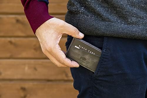 Solo Pelle Kaarthouder | Creditcardhouder | Lederen Portemonnee Slim Wallet Portemonnee | Portemonnee met RFID-bescherming voor maximaal 11 kaarten Model: Mech, steengrijs, One Size, creditcardhoes - Image 3
