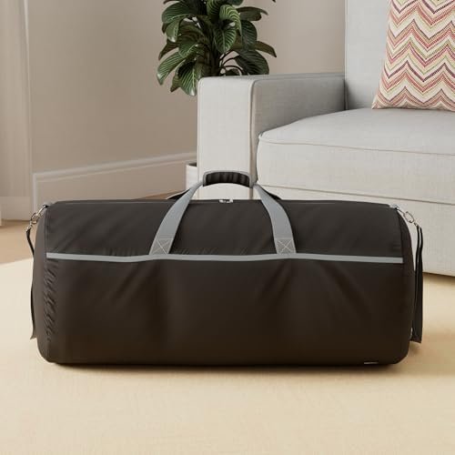 Amazon Basics - plunje/reistas, zwart, Large, Grote reistas - Image 2