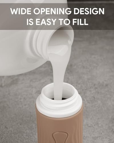 Yinke Siliconen reisflessen voor toiletartikelen, TSA-goedgekeurd en BPA-vrij reisbenodigdheden, 85 ml reisformaat containers met doorzichtige zak, reisaccessoires navulbaar voor shampooconditioner (4 - Image 5