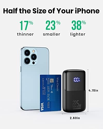 INIU Mini Power Bank, 22,5W 10000mAh Kleine Powerbank, PD QC 3.0 Fast Charge USB C Externe batterij, Ultra Compacte Draagbare Oplader Compatibel iPhone 15 14 Pro Max Samsung S23 S22 iPad Xiaomi - Image 3