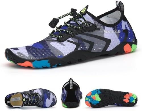 SAGUARO Waterschoenen voor kinderen, meisjes, ademend, antislip, voor strand, zwembad, zwemmen, surfen, aqua, maat 24-36 - Image 6