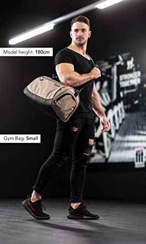 Fitgriff® Sporttas Dames en Heren - met Schoenenvak & Nat Vak - Gymtas voor Fitness, Gym, Outdoor, Training, Reis - Sports Duffel Bag - Image 2