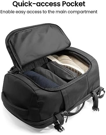 Tomtoc Reisrugzak van 40 liter, TSA-vriendelijke vluchtgoedgekeurde handbagage, handbagage, waterbestendige lichtgewicht zakelijke rugzak, duurzame grote weekendtas, geschikt voor laptops van 17,3 inch - Image 4