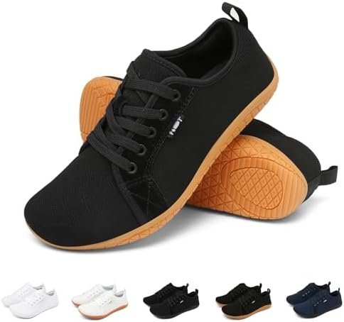 Geweo Barefoot Trainers Schoenen Minimalisme Heren Dames Nul druppel Unisex Hardloopschoenen Wandelschoenen Ademend lichtgewicht Niet-Slip Jogging Parkour Wandelen