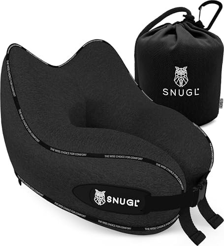 SNUGL Reiskussen (Zwart, Volwassen Normaal)