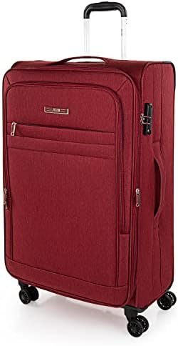 JASLEN - Luggage Suitcase Koffer Reiskoffer Koffers Groot Travel Suitcase Set Met Wielen Trolley Bag Grote Koffer Large Bagage Reiskoffers, Granaat