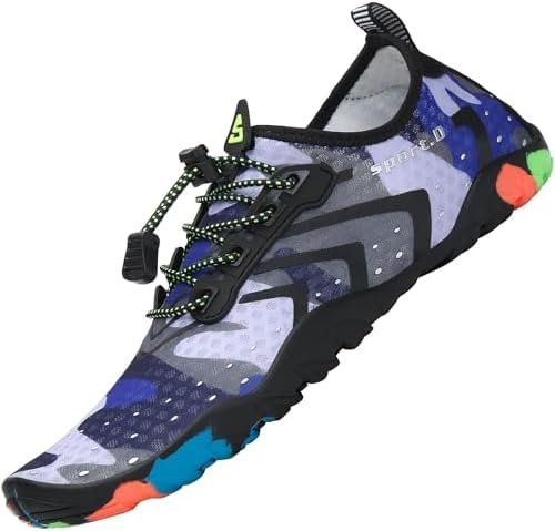 SAGUARO Waterschoenen voor kinderen, meisjes, ademend, antislip, voor strand, zwembad, zwemmen, surfen, aqua, maat 24-36