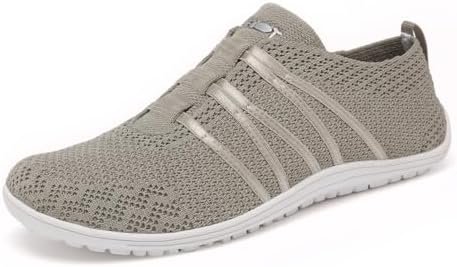 Merdoo Barefoot Shoes Dames Heren Nul Drop Wandelschoenen Ademend Sneakers Niet-Slip Pantoffels Slip On Brede Voeten Barefoot Schoenen Lichtgewicht Sloffen Outdoor Indoor Unisex 37-45EU