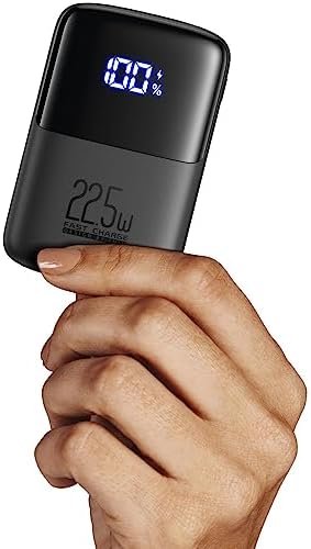 INIU Mini Power Bank, 22,5W 10000mAh Kleine Powerbank, PD QC 3.0 Fast Charge USB C Externe batterij, Ultra Compacte Draagbare Oplader Compatibel iPhone 15 14 Pro Max Samsung S23 S22 iPad Xiaomi
