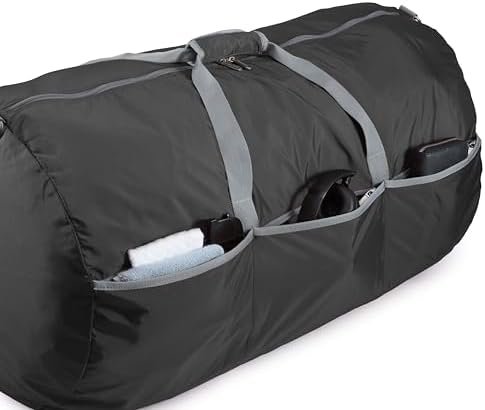 Amazon Basics - plunje/reistas, zwart, Large, Grote reistas - Image 6