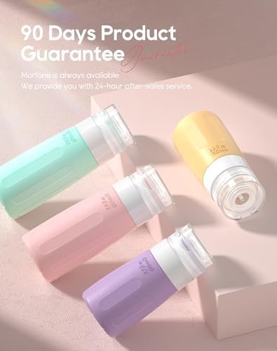 Morfone Siliconen reisflessen, 16 stuks siliconen reisflesjes set TSA goedgekeurde lekvrije reisflessenset voor shampoo, lotion, spoeling, douchegel, vrij van BPA (Bisfenol A) - Image 6
