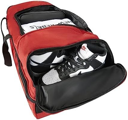 New Rebels Woodville Alexis Duffel Rood 96L Reistas Trolley Sporttas - Image 7