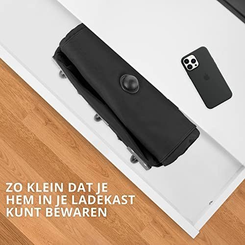 TravelZ Opvouwbare wieltas 100 liter - Grote Reistas op wielen - Zwart - Image 7