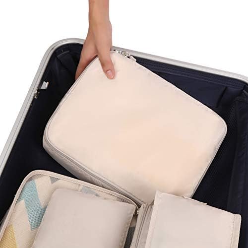 BAGAIL Verpakking Kubussen voor Koffer 8 Set, Lichtgewicht Bagage Verpakking Organizers Verpakking Kubussen voor Reis Accessoires - Image 5