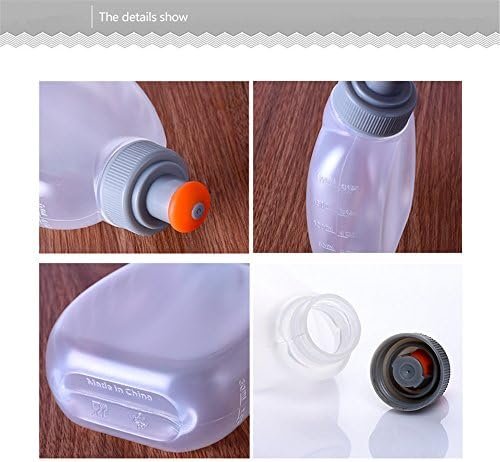 AONIJIE 2 stuks 250 ml/350 ml/450 ml/500 ml/600 ml opvouwbare BPA-vrije TPU drinkflessen sportfles (170ml-2pcs-Harde Ketel) - Image 8