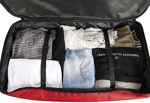 New Rebels Woodville Alexis Duffel Rood 96L Reistas Trolley Sporttas - Image 6