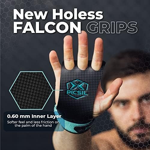 PICSIL Falcon pannenlappen gaten voor training op parcours, synthetische pannenlappen voor gewichtheffen, pull-ups aan de vaste stang, gymnastiek - Image 7