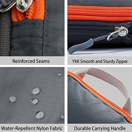Cipway Compressie verpakking kubussen set, ultralichte uitbreidbare reisorganisatoren voor handbagage (grijs 3 stuks) - Image 5