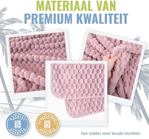 BOACAY Inpakbare Reisdeken voor Vliegtuig, Auto - Compact Kantoordeken - Draagbaar Kussen voor Volwassenen, Kinderen met Hoes, Bagagehoes, Rugzak Klem - Image 5