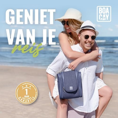 BOACAY Hangende Reistoilettas voor Dames en Heren, Make-Up Tas, Douche- en Wastas, Organizerset voor Cosmetica, Benodigdheden, Reisaccessoires - Image 2