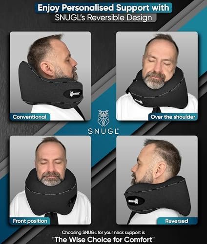 SNUGL Reiskussen (Zwart, Volwassen Normaal) - Image 3