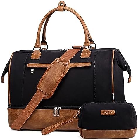 VASCHY Reistas,Sporttas Holdall tas Draagtas Handbagage tas Weekendtas Overnachting voor Gymtas Fitnesstas