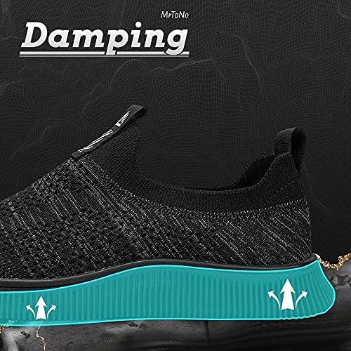 MrToNo Sneakers, slip-on, uniseks, gymschoenen, sportschoenen, ademend, lichtgewicht, comfortabel, outdoor - Image 4