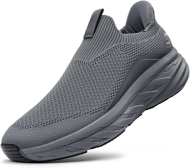 Sosenfer Heren Slip In Hands Free Schoenen Slip Op Sneakers Ademend Mesh UltraLicht Hardloopschoenen Sportschoenen Trainers Wandelschoenen Joggingschoenen